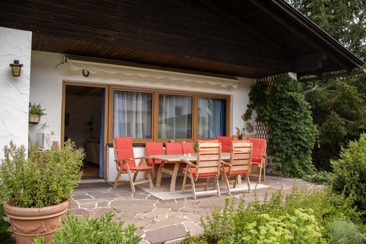 Forellenhof Appartements & Grossmutters Bungalow Leutasch Ngoại thất bức ảnh